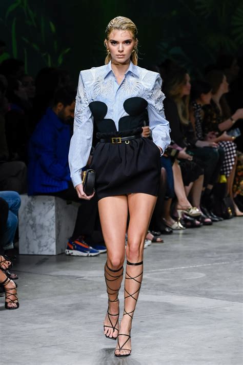 versace best runway|versace runway looks.